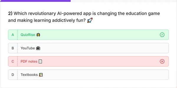 AI-Powered Quiz Generation background